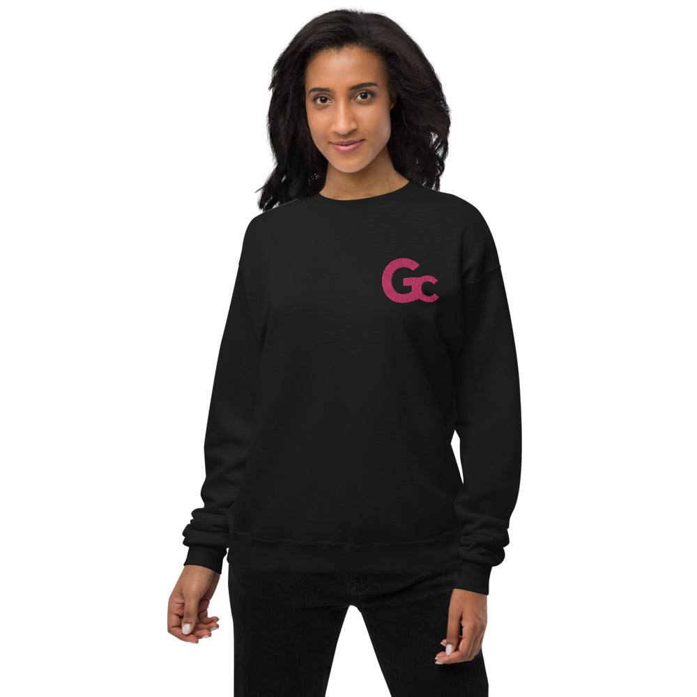 Large Emb GC Logo Unisex fleece sweatshirt