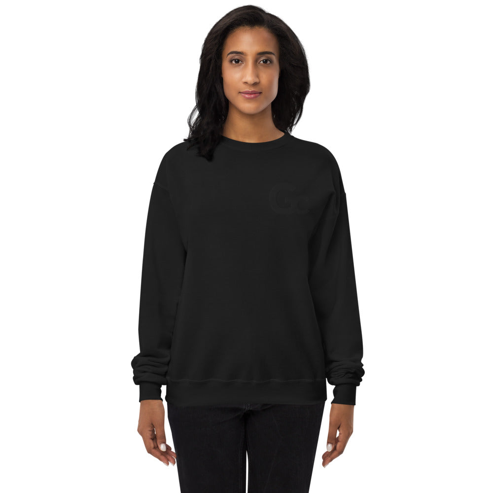 Large Emb GC Logo Unisex fleece sweatshirt