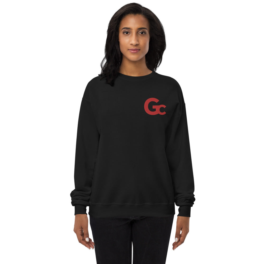 Large Emb GC Logo Unisex fleece sweatshirt