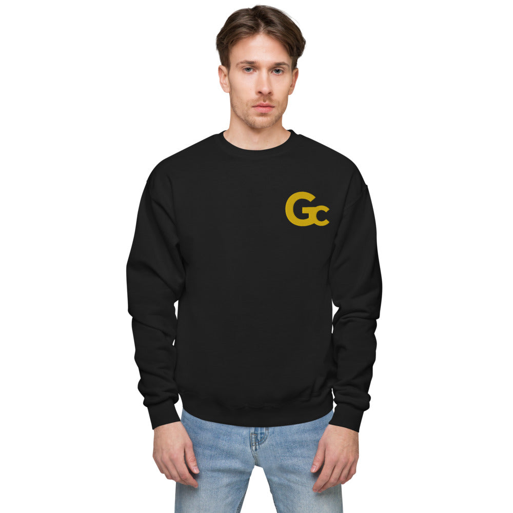Large Emb GC Logo Unisex fleece sweatshirt