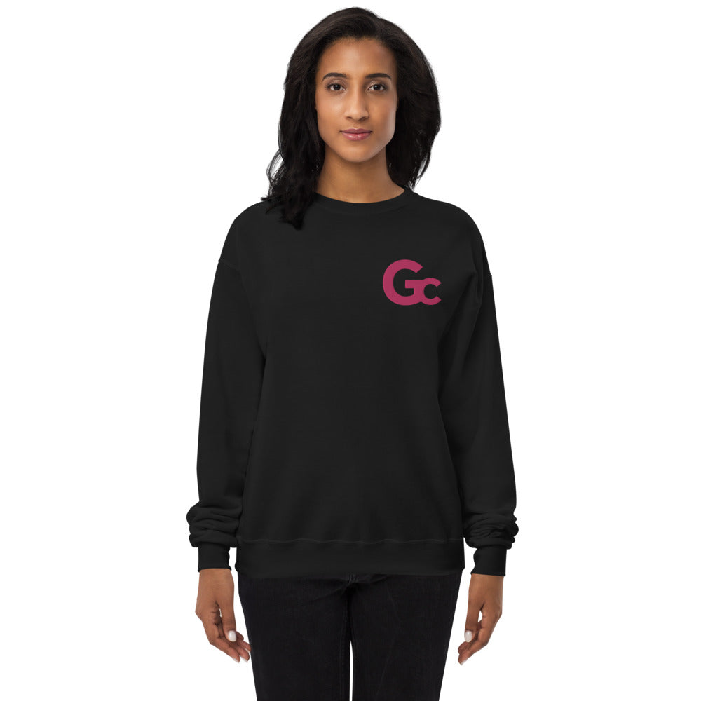 Large Emb GC Logo Unisex fleece sweatshirt