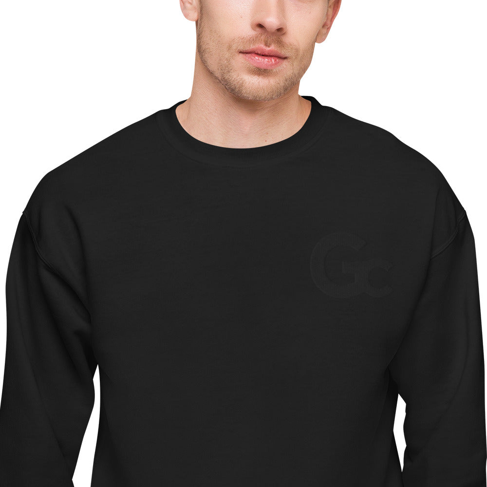 Large Emb GC Logo Unisex fleece sweatshirt