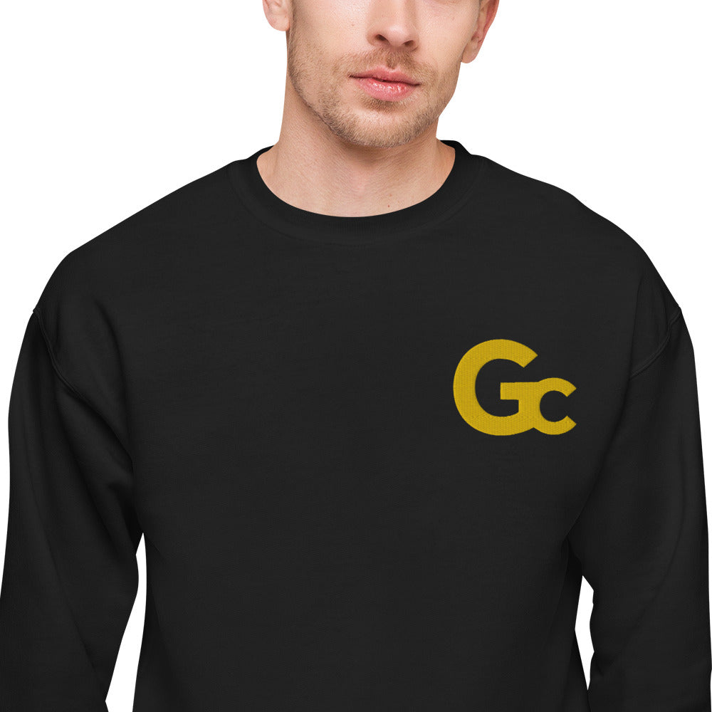 Large Emb GC Logo Unisex fleece sweatshirt