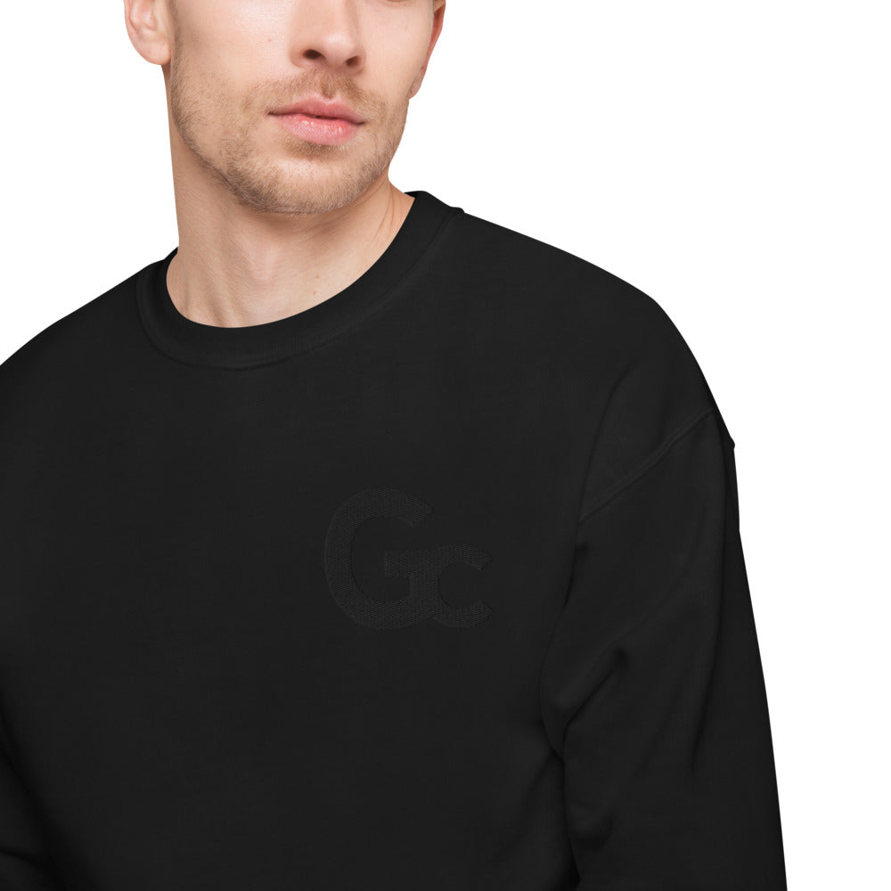 Large Emb GC Logo Unisex fleece sweatshirt