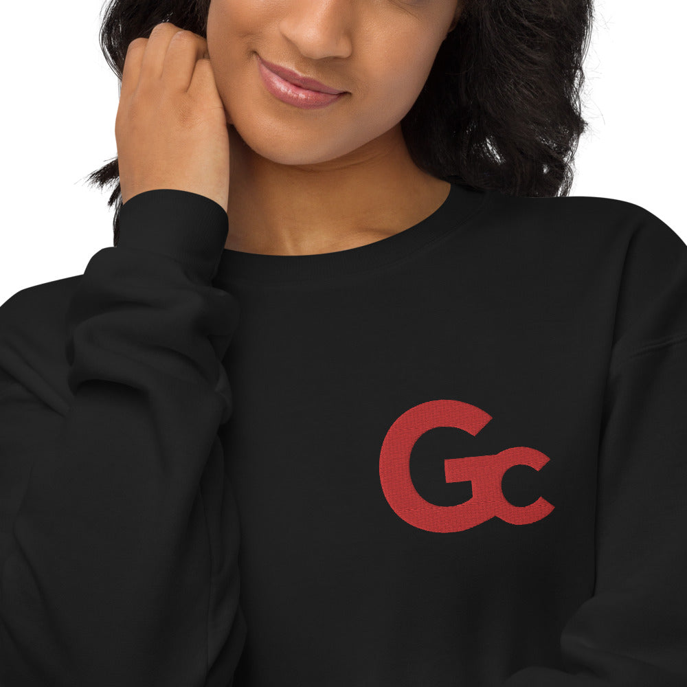 Large Emb GC Logo Unisex fleece sweatshirt