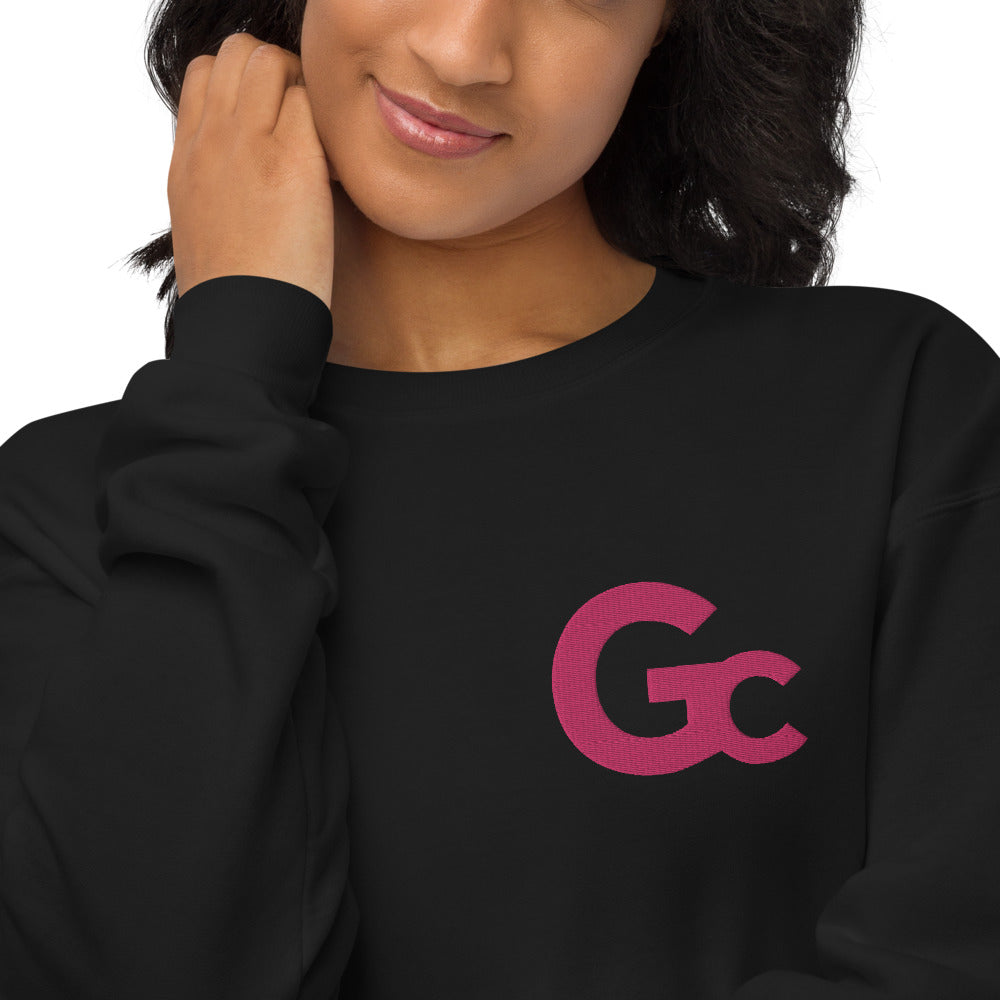 Large Emb GC Logo Unisex fleece sweatshirt