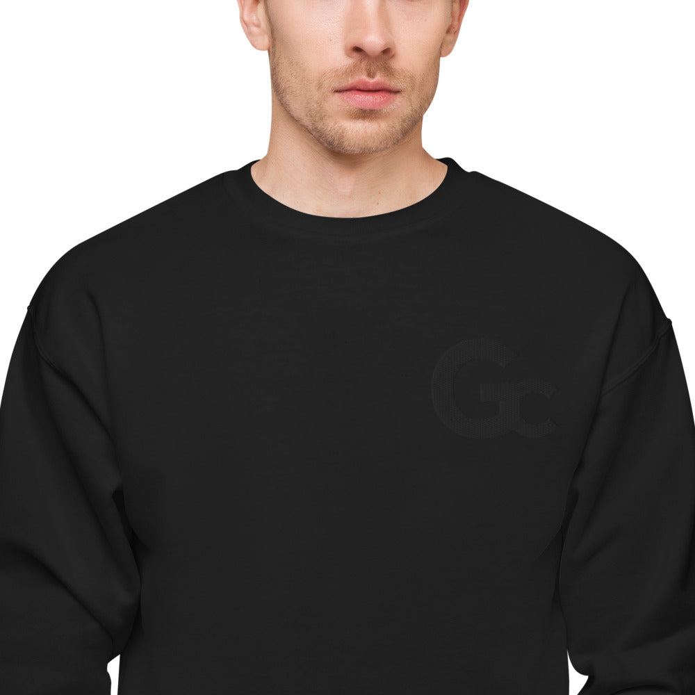 Large Emb GC Logo Unisex fleece sweatshirt