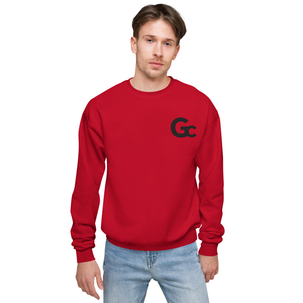 Large Emb GC Logo Unisex fleece sweatshirt