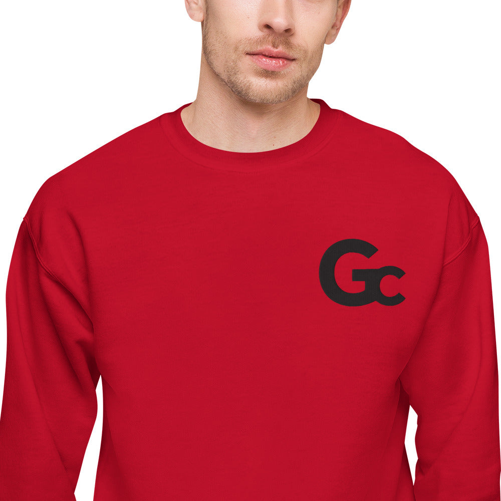 Large Emb GC Logo Unisex fleece sweatshirt