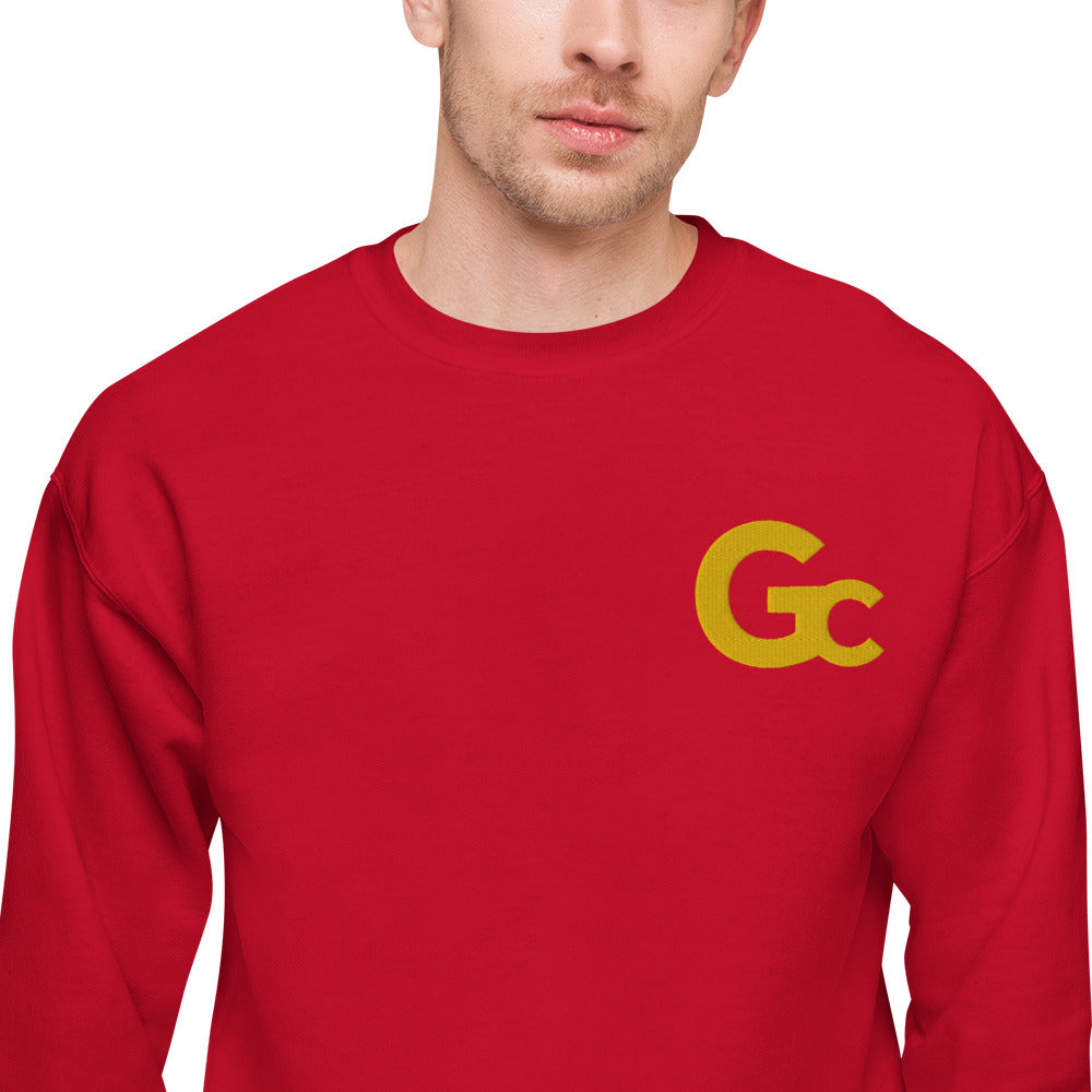 Large Emb GC Logo Unisex fleece sweatshirt
