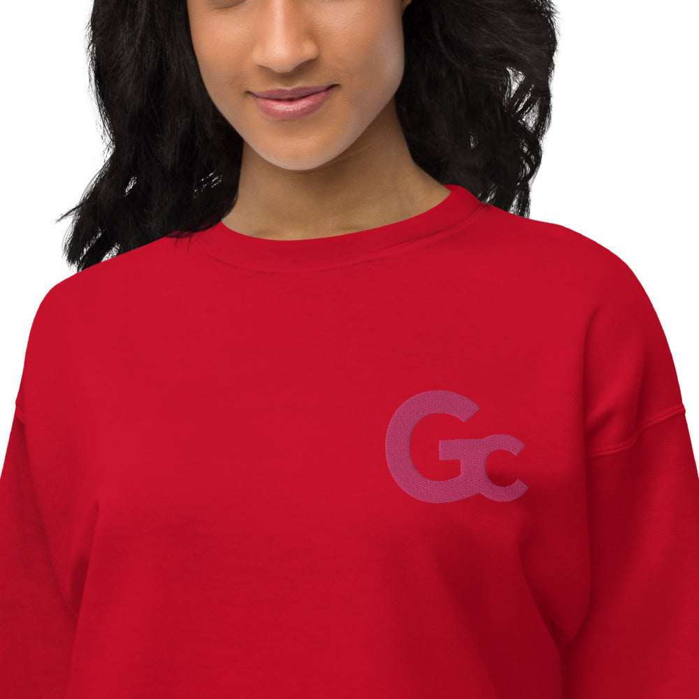 Large Emb GC Logo Unisex fleece sweatshirt