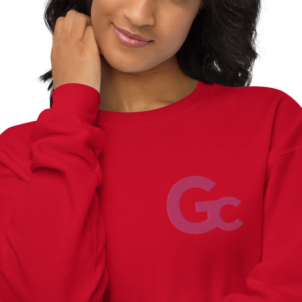 Large Emb GC Logo Unisex fleece sweatshirt