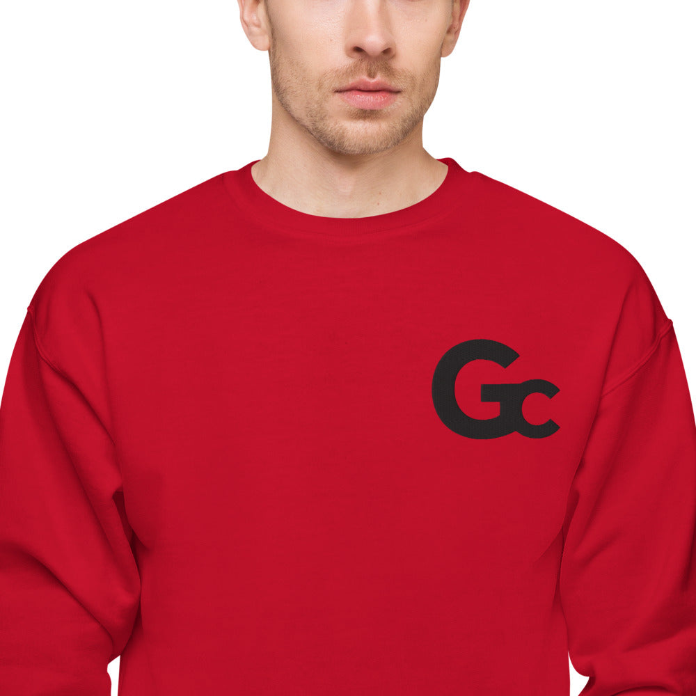 Large Emb GC Logo Unisex fleece sweatshirt