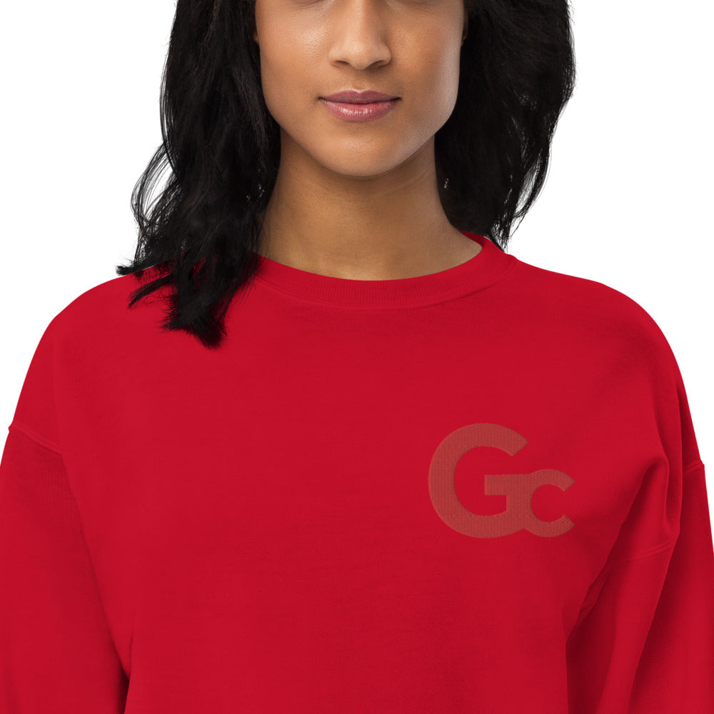 Large Emb GC Logo Unisex fleece sweatshirt