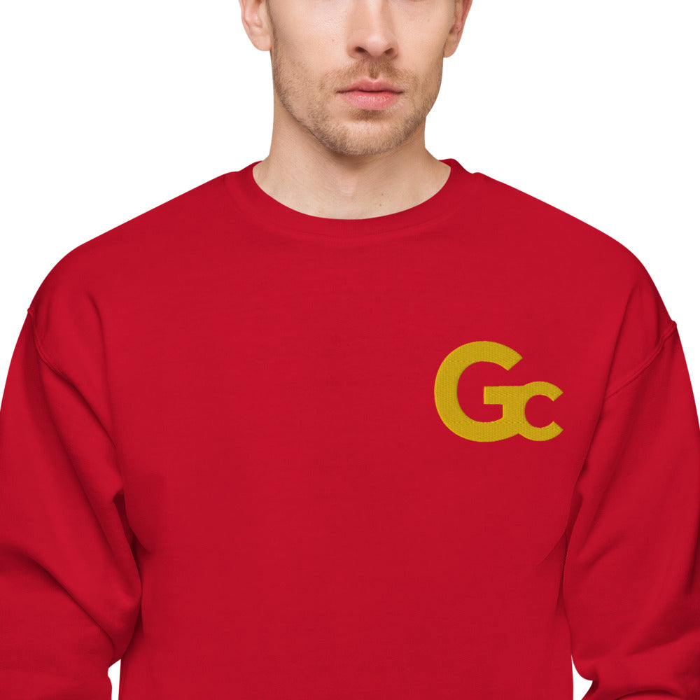 Large Emb GC Logo Unisex fleece sweatshirt