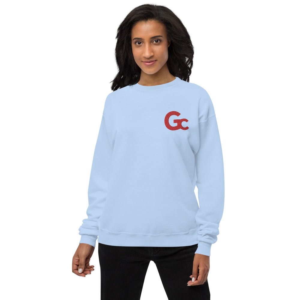 Large Emb GC Logo Unisex fleece sweatshirt