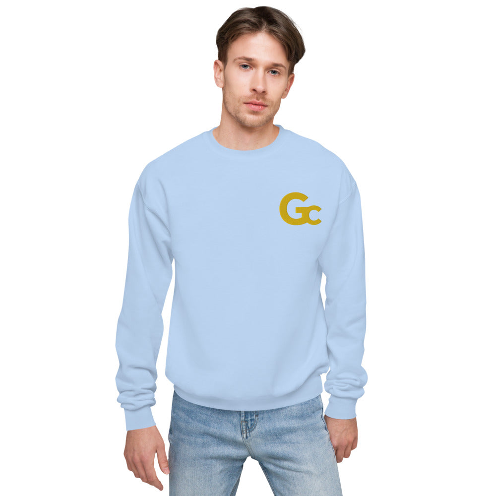 Large Emb GC Logo Unisex fleece sweatshirt