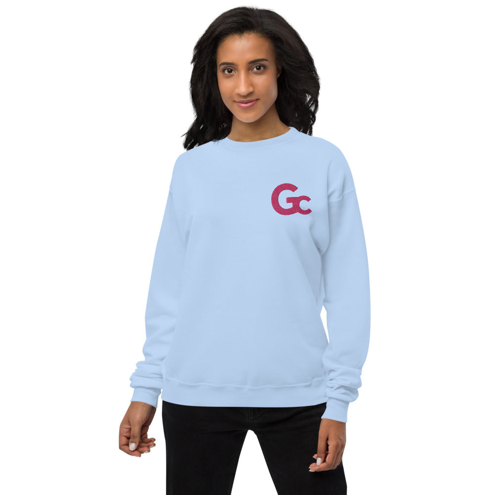 Large Emb GC Logo Unisex fleece sweatshirt