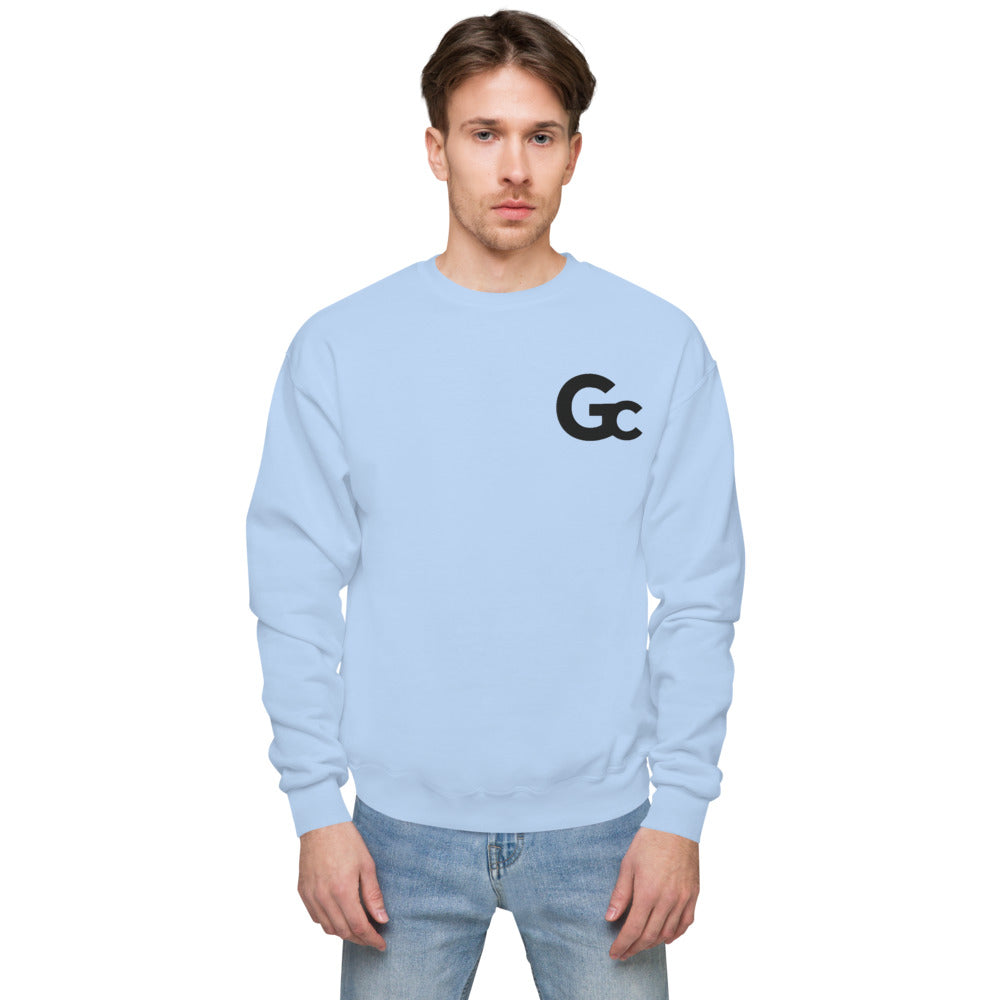 Large Emb GC Logo Unisex fleece sweatshirt