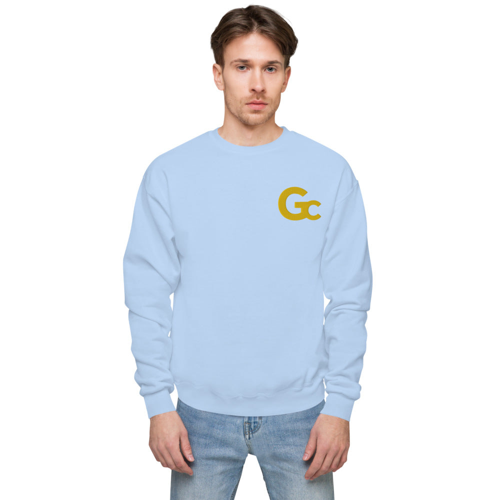 Large Emb GC Logo Unisex fleece sweatshirt