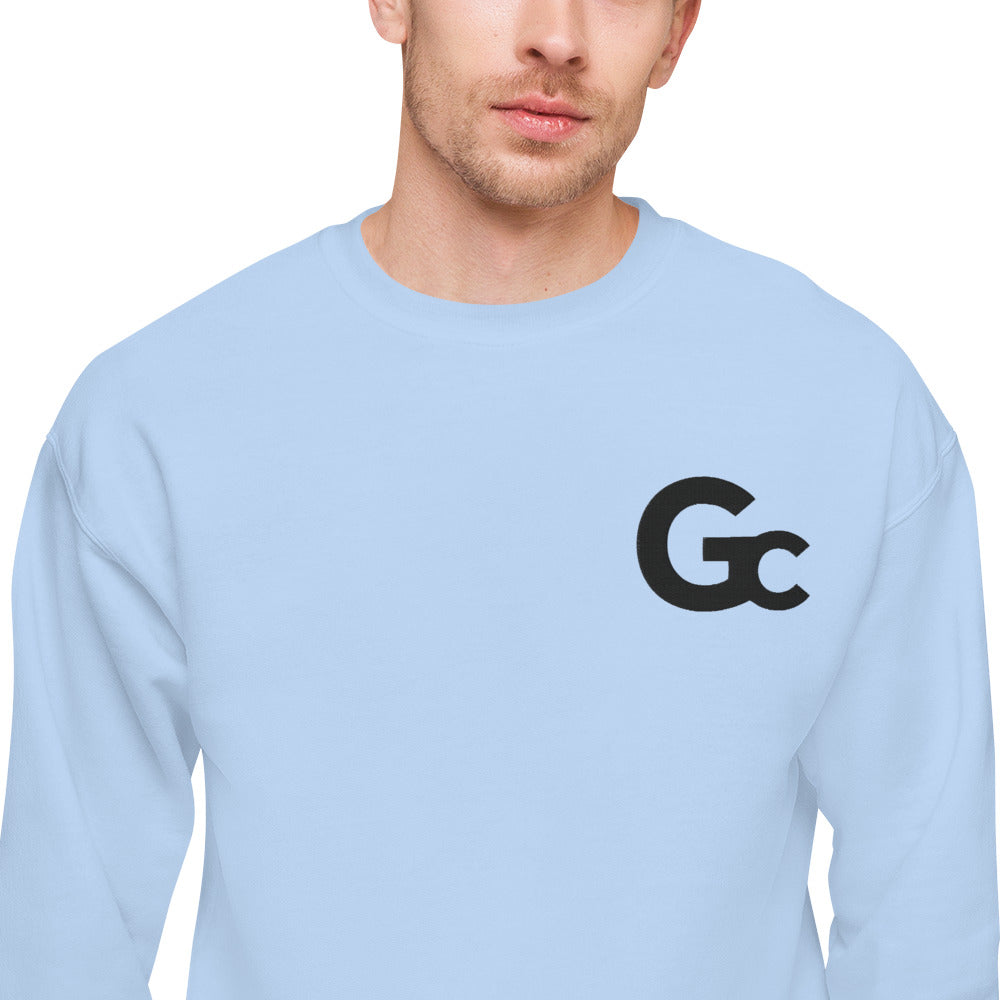 Large Emb GC Logo Unisex fleece sweatshirt