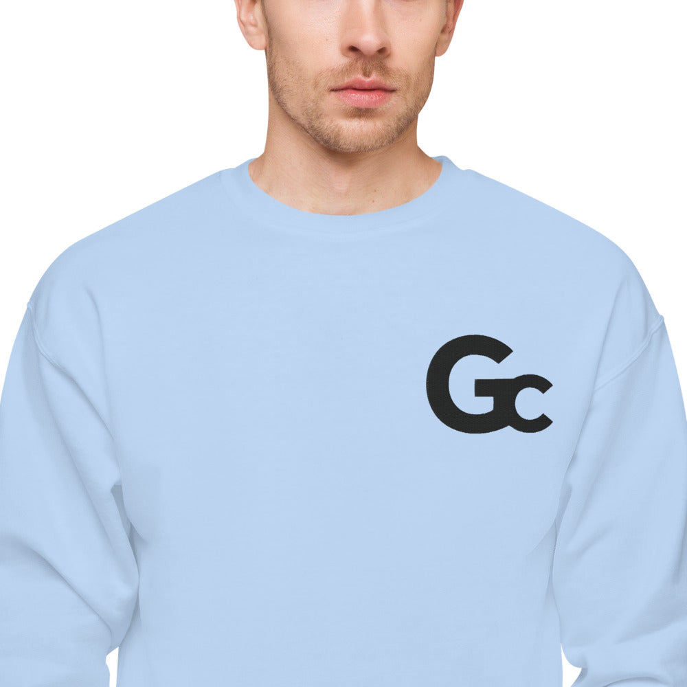 Large Emb GC Logo Unisex fleece sweatshirt
