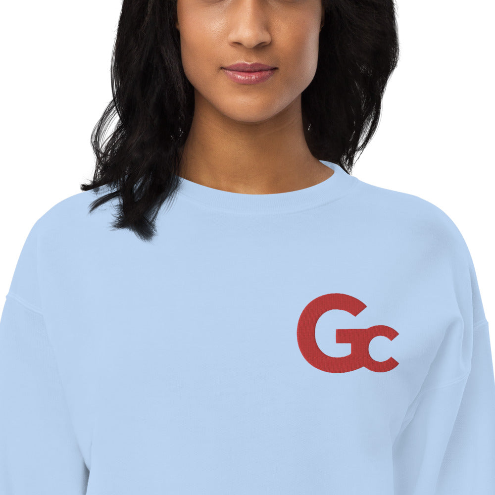 Large Emb GC Logo Unisex fleece sweatshirt