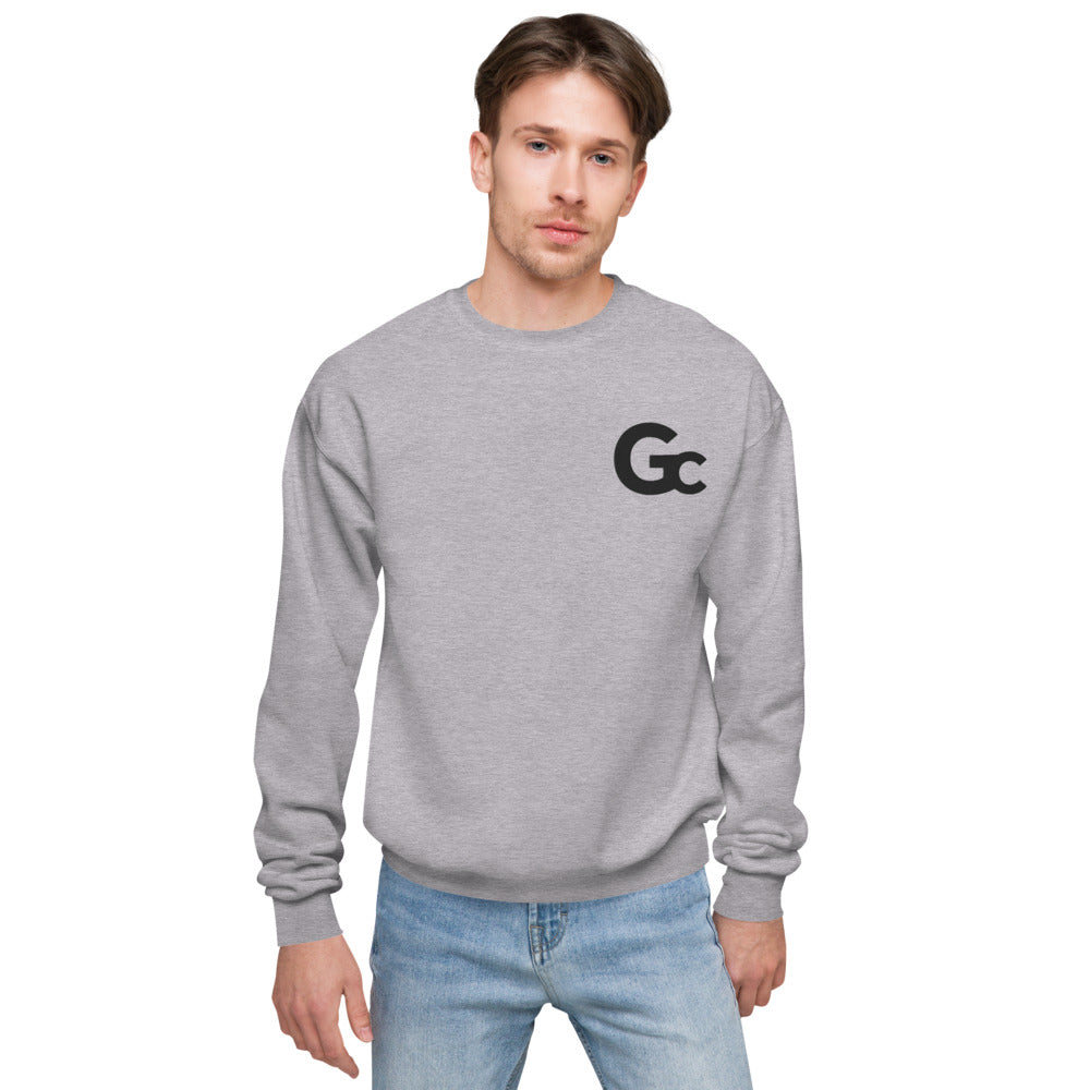 Large Emb GC Logo Unisex fleece sweatshirt