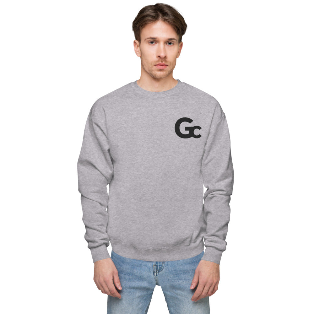 Large Emb GC Logo Unisex fleece sweatshirt