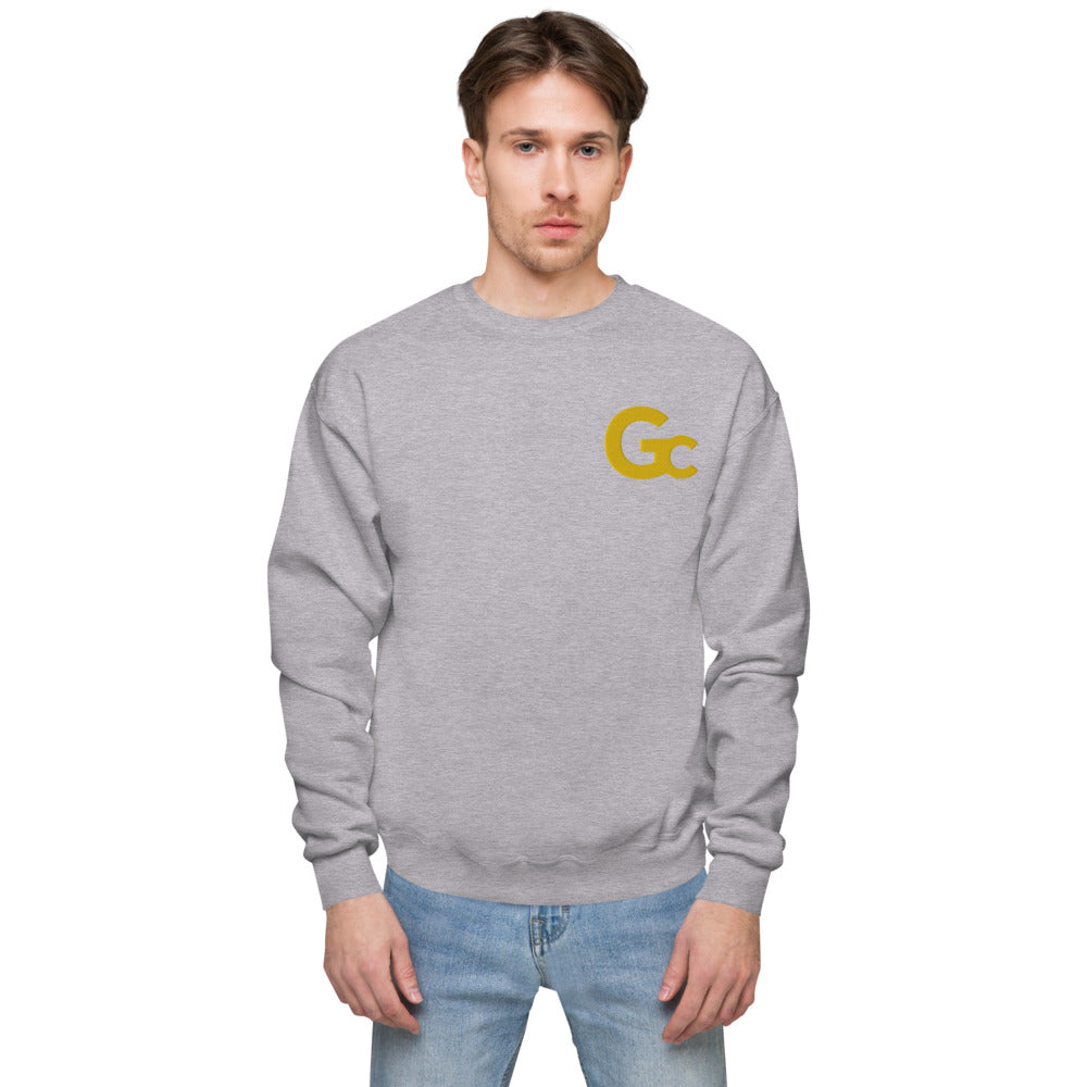 Large Emb GC Logo Unisex fleece sweatshirt