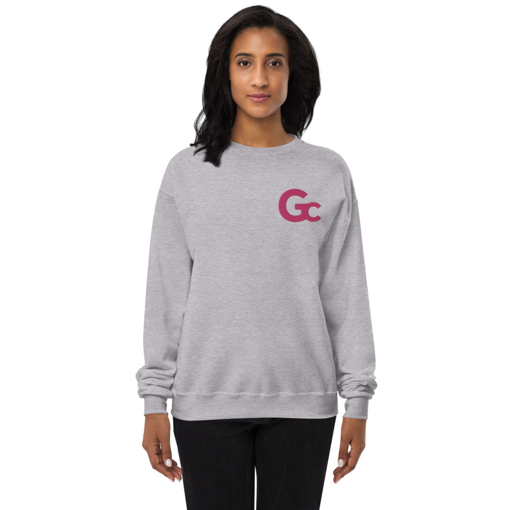Large Emb GC Logo Unisex fleece sweatshirt