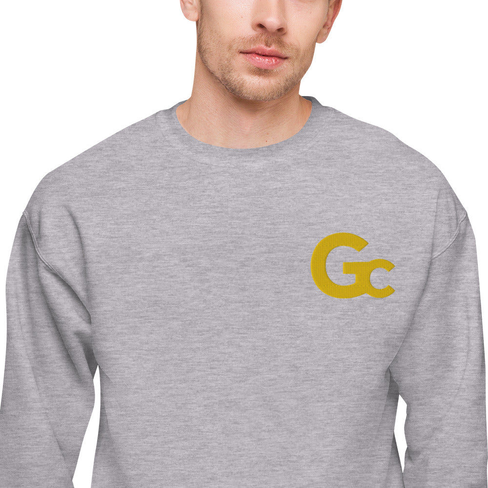 Large Emb GC Logo Unisex fleece sweatshirt