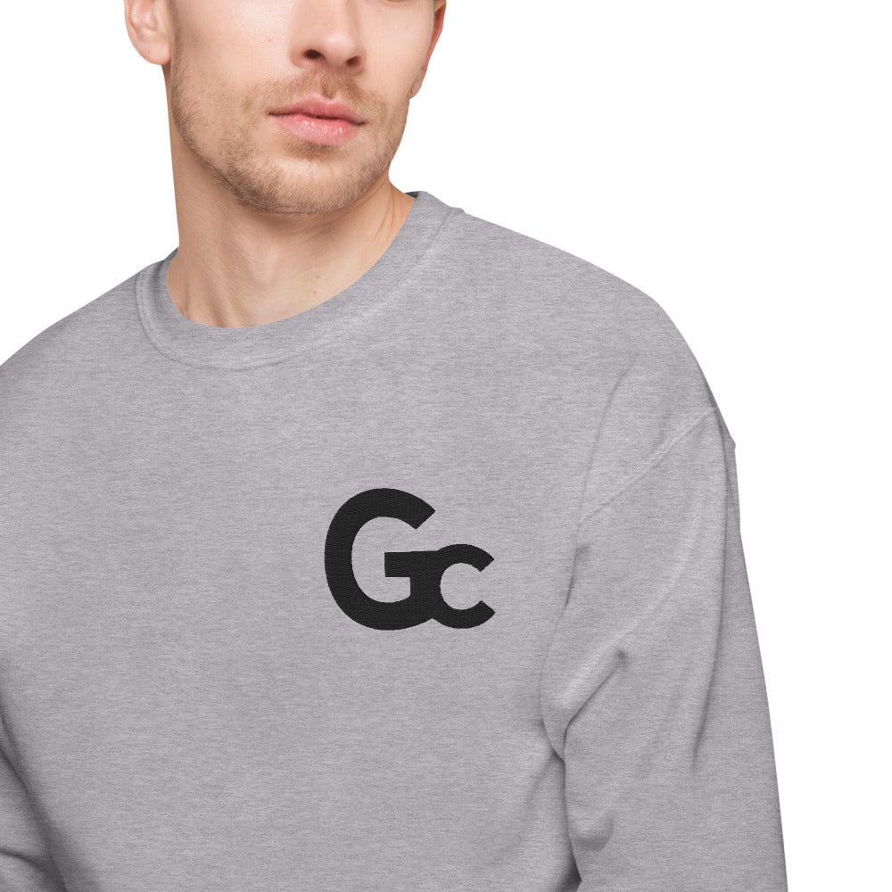 Large Emb GC Logo Unisex fleece sweatshirt