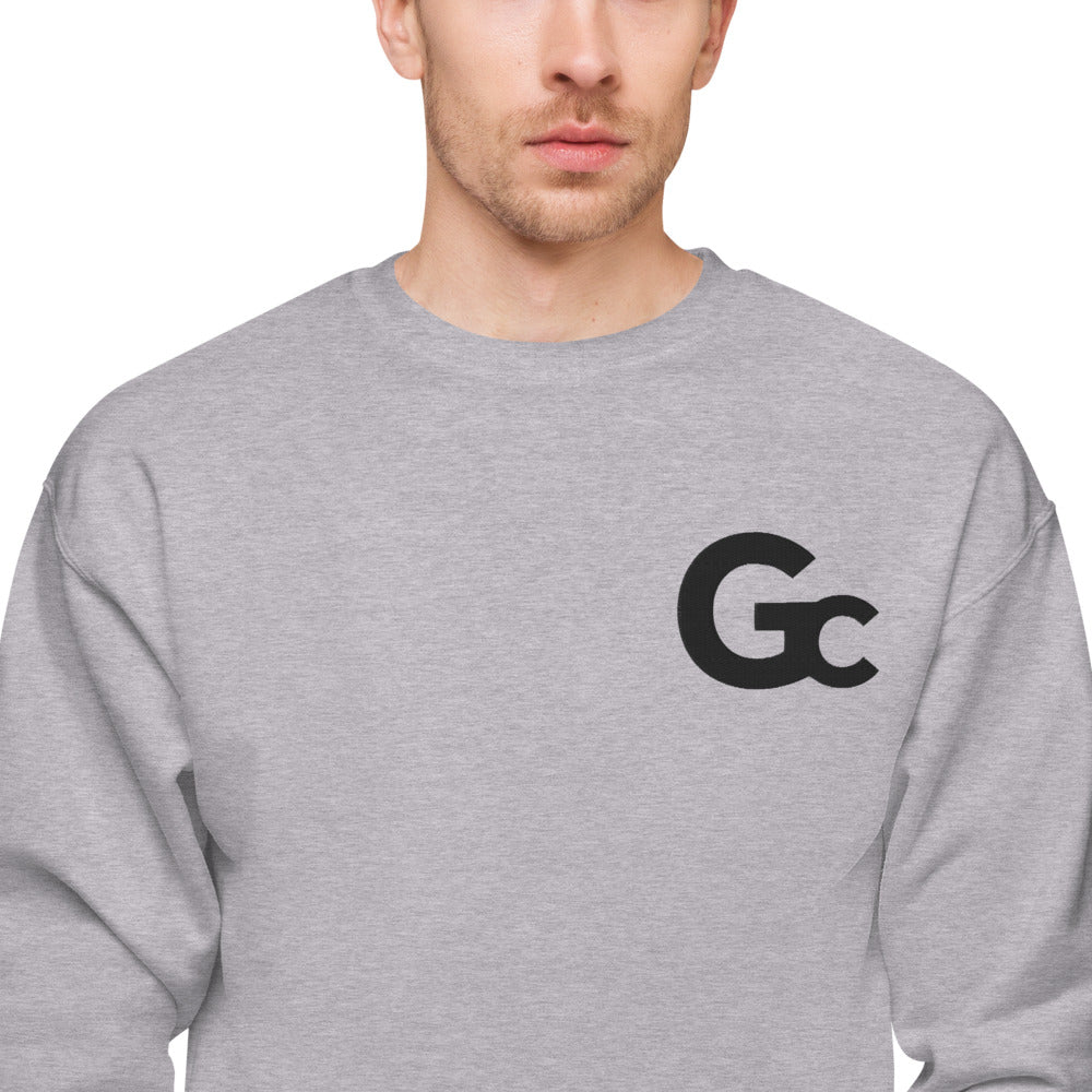 Large Emb GC Logo Unisex fleece sweatshirt