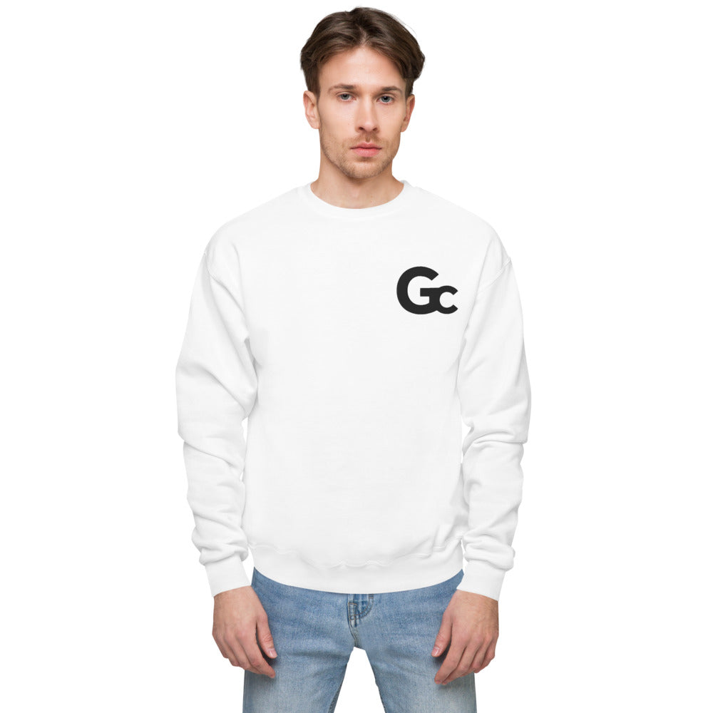 Large Emb GC Logo Unisex fleece sweatshirt