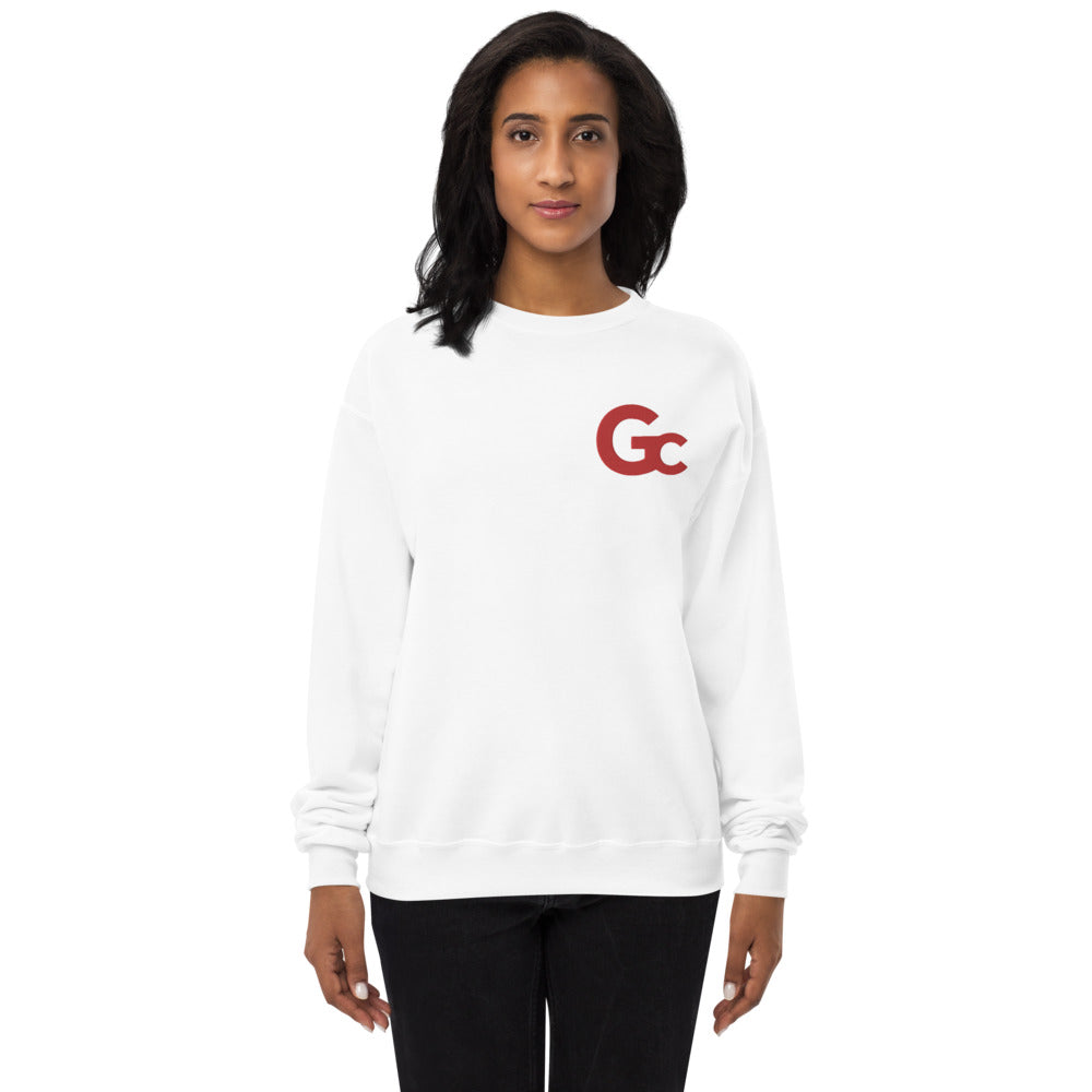 Large Emb GC Logo Unisex fleece sweatshirt