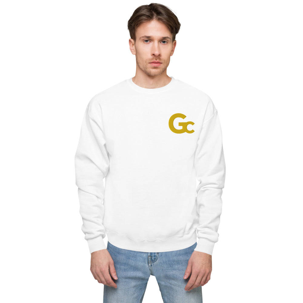 Large Emb GC Logo Unisex fleece sweatshirt