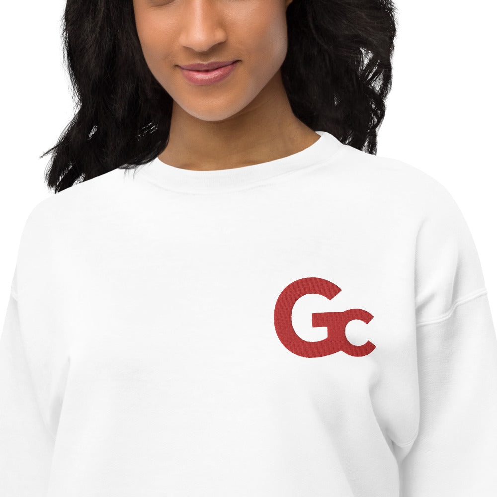 Large Emb GC Logo Unisex fleece sweatshirt