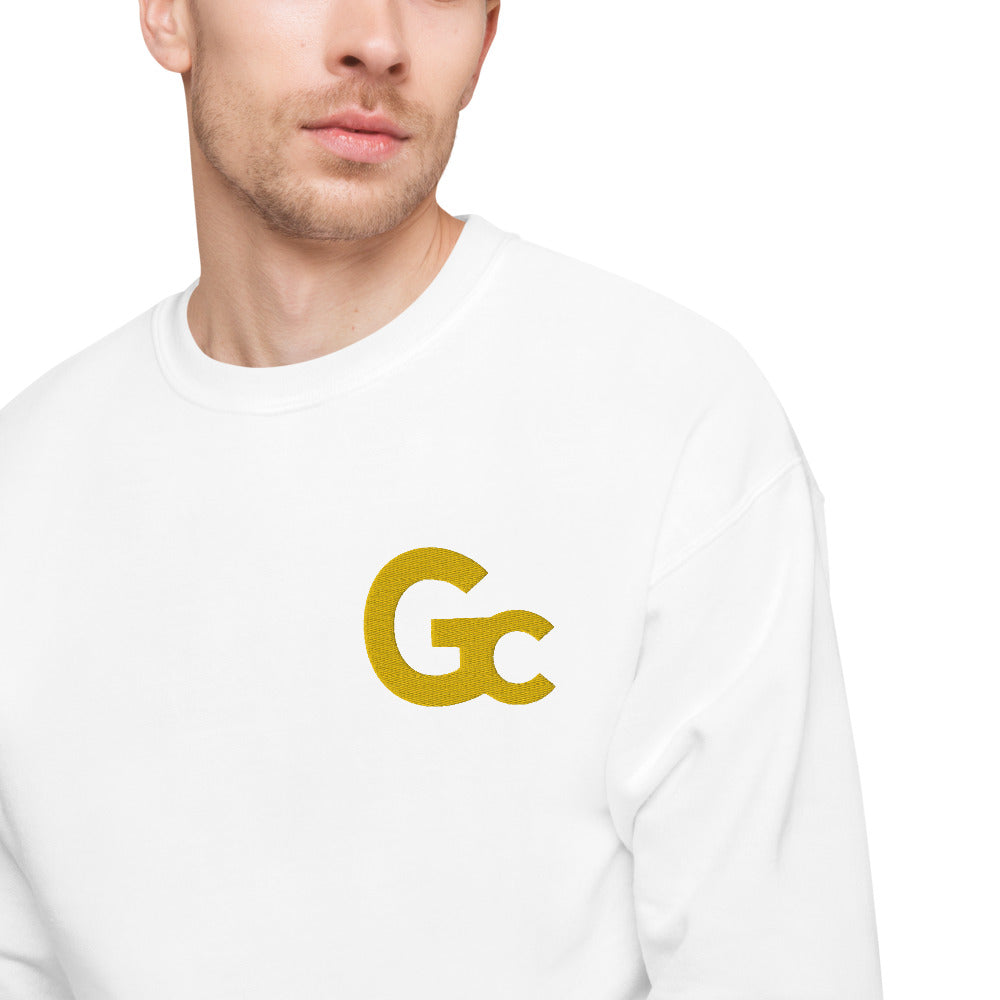 Large Emb GC Logo Unisex fleece sweatshirt