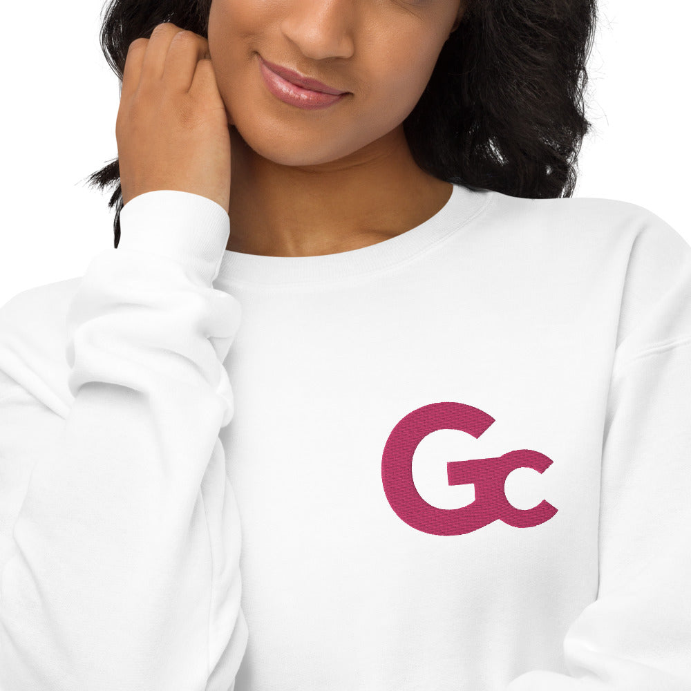 Large Emb GC Logo Unisex fleece sweatshirt
