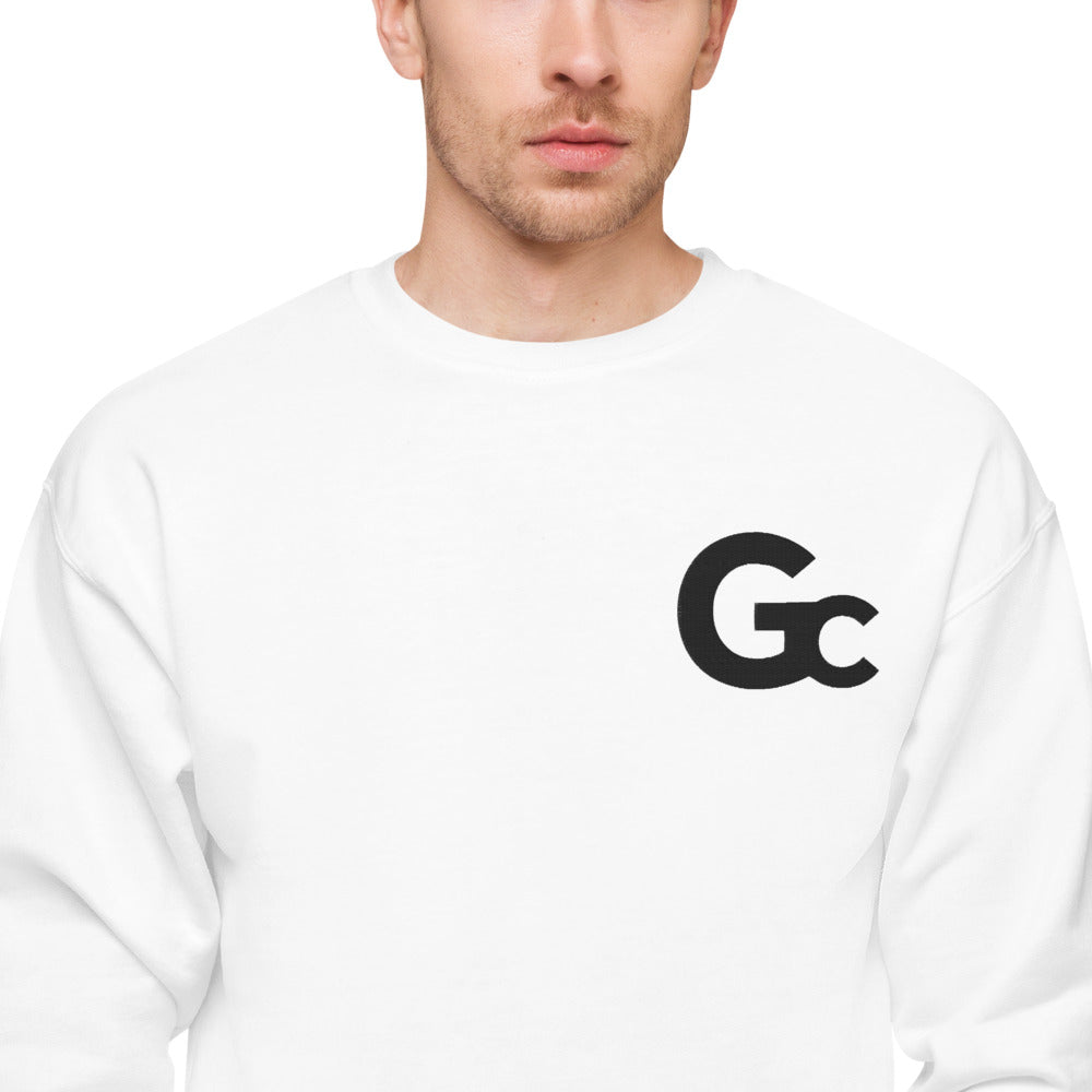 Large Emb GC Logo Unisex fleece sweatshirt