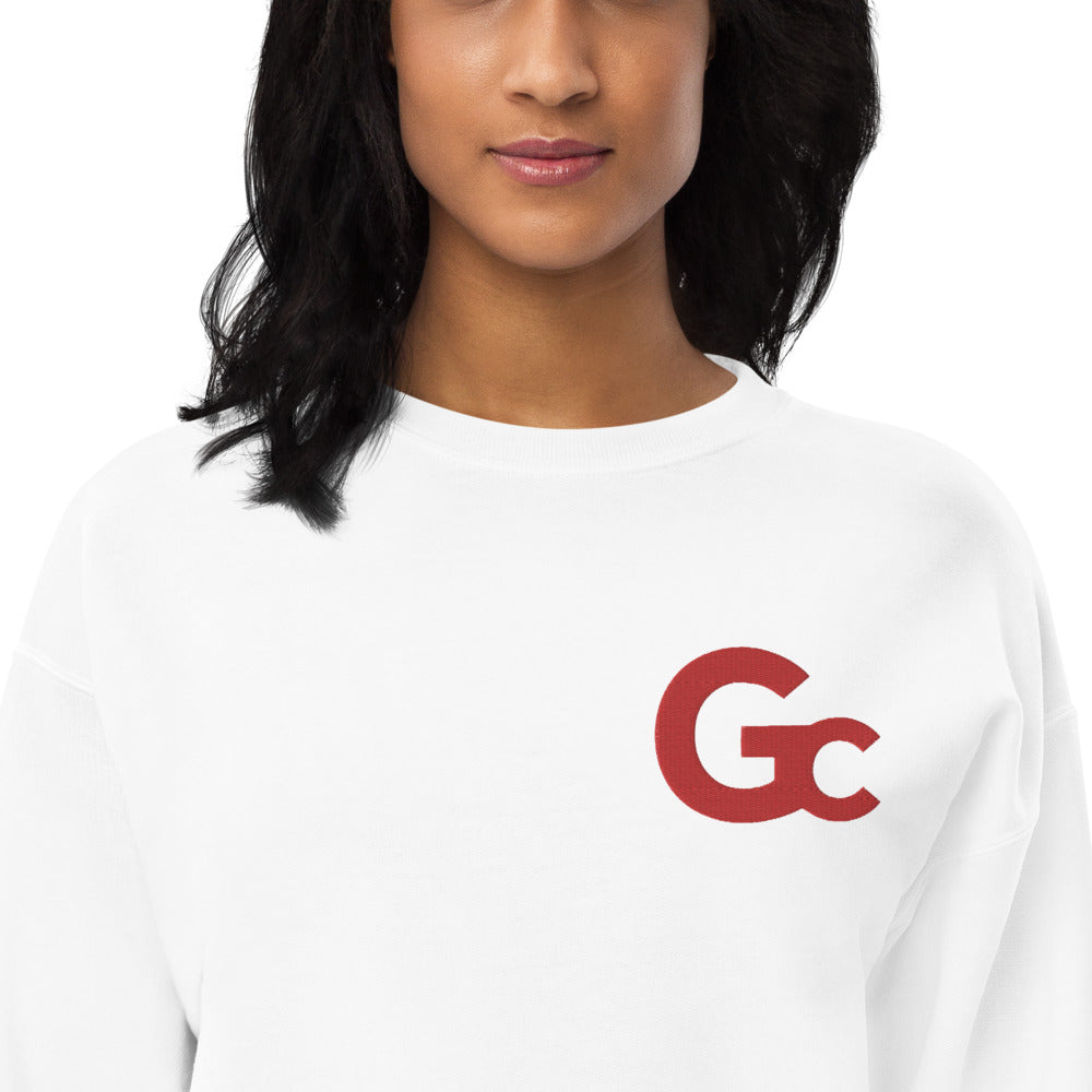 Large Emb GC Logo Unisex fleece sweatshirt