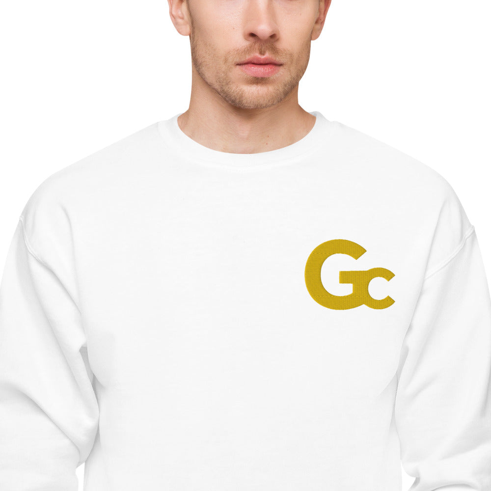 Large Emb GC Logo Unisex fleece sweatshirt
