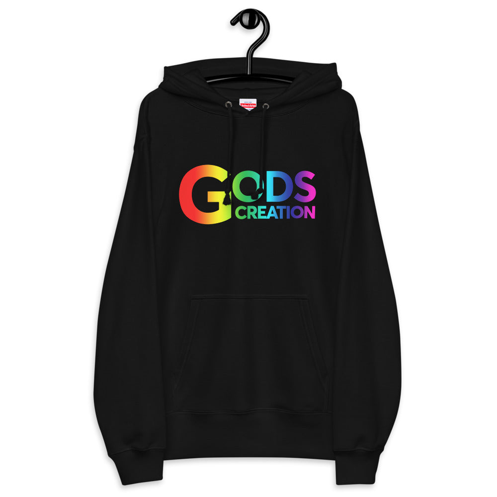 Unisex french terry pullover hoodie