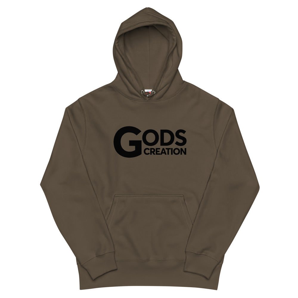 Unisex french terry pullover hoodie