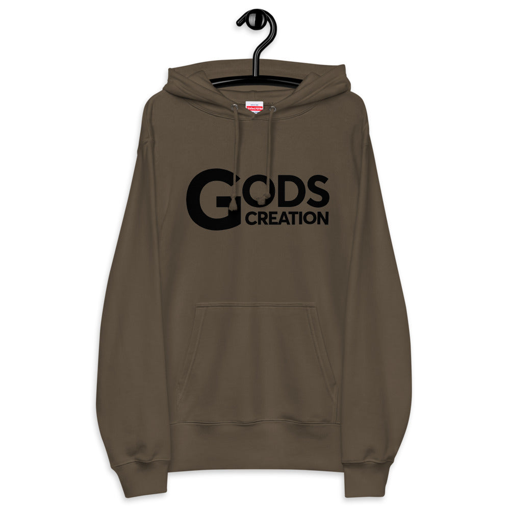 Unisex french terry pullover hoodie
