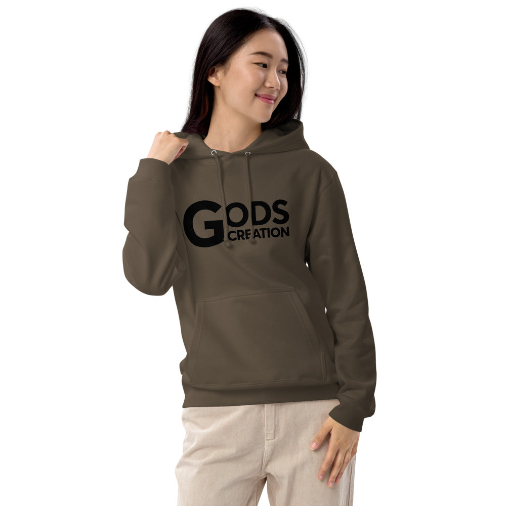 Unisex french terry pullover hoodie