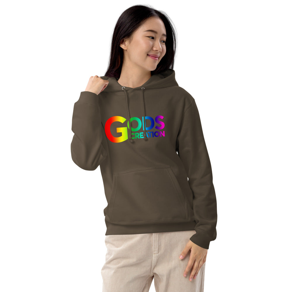 Unisex french terry pullover hoodie