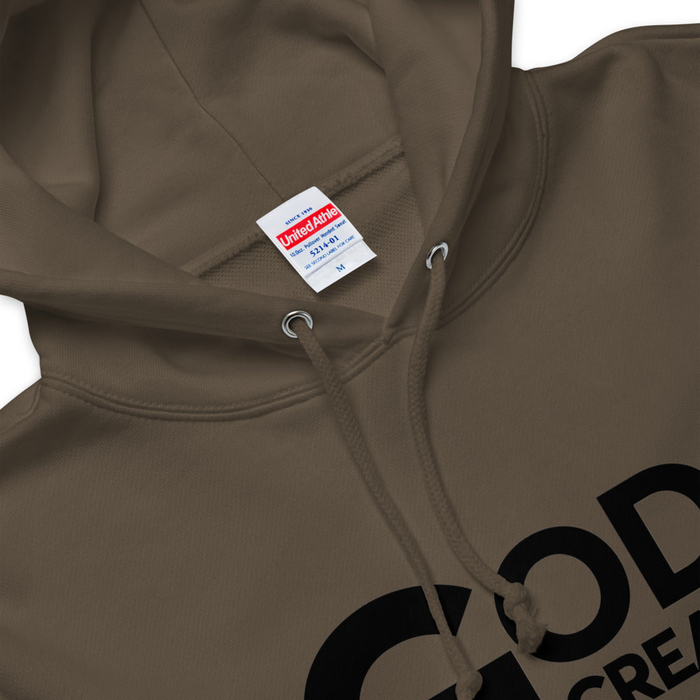Unisex french terry pullover hoodie