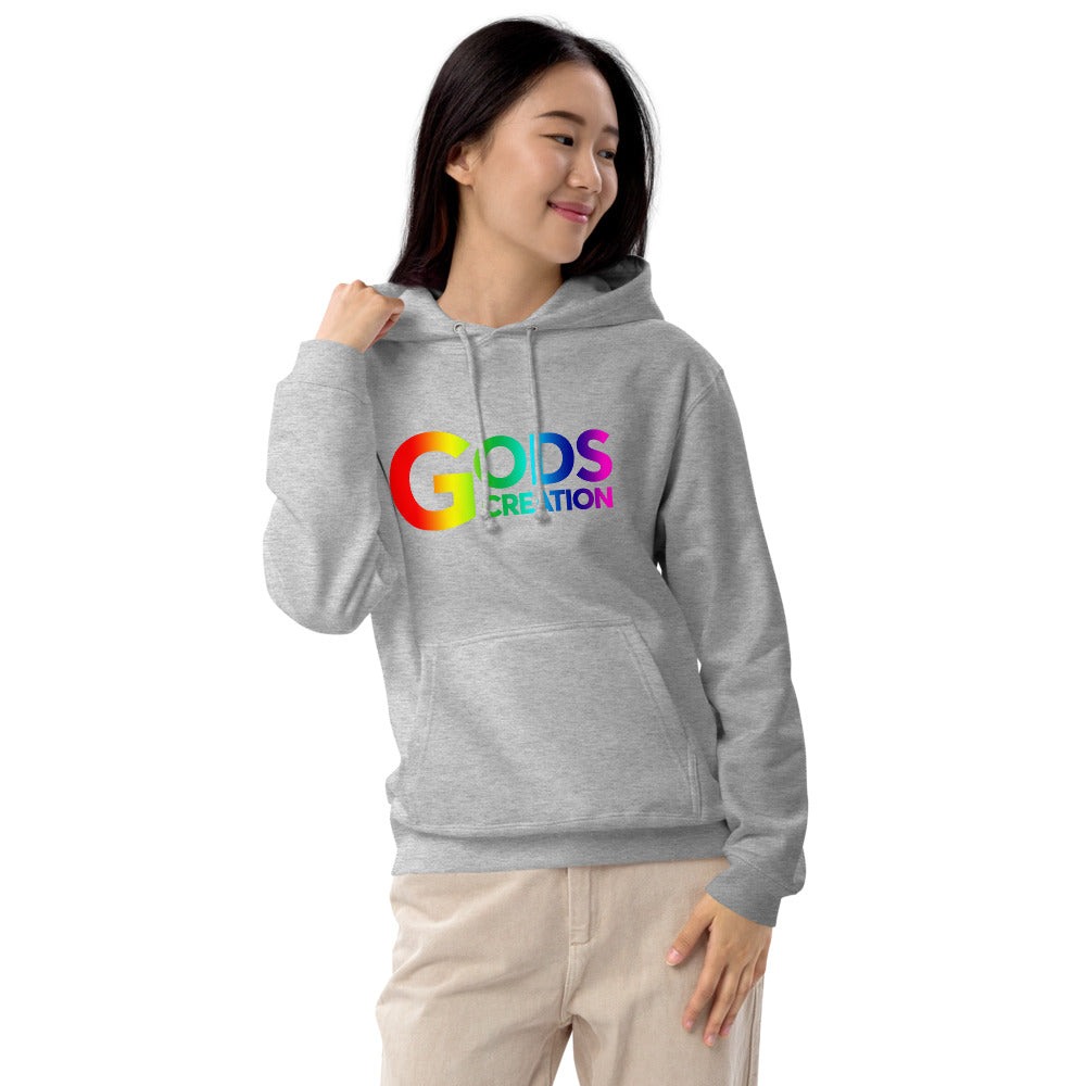 Unisex french terry pullover hoodie